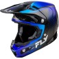 Casque FLY RACING Formula S Carbon Protocol - noir carbone/rouge