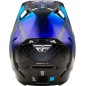 Casque FLY RACING Formula S Carbon Protocol - noir carbone/rouge