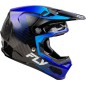 Casque FLY RACING Formula S Carbon Protocol - noir carbone/rouge