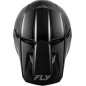 Casque enfant FLY RACING Kinetic Solid - noir matte Casque enfant FLY RACING Kinetic Solid - noir matte
