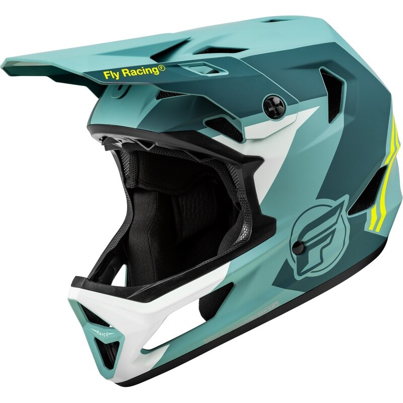 Casque vélo FLY RACING Rayce - Matte Blue Stone/Hi-Vis Casque vélo FLY RACING Rayce - Matte Blue Stone/Hi-Vis