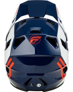 Casque vélo FLY RACING Rayce - rouge/blanc/bleu