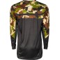 Maillot vélo FLY RACING Rayce - noir/camo