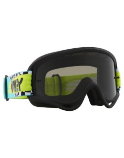 Masque OAKLEY O-Frame MX - TEAL CHECKS Dark Grey