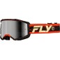 Masque FLY RACING Zone noir/rouge - écran argent fumé Masque FLY RACING Zone noir/rouge - écran argent fumé