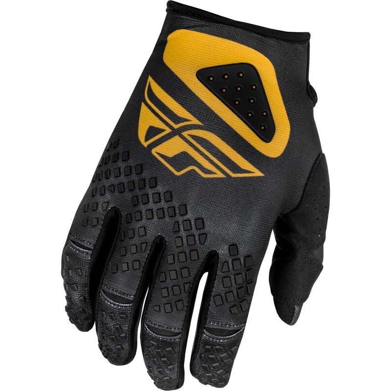 Gants FLY RACING Kinetic Center - noir/or Gants FLY RACING Kinetic Center - noir/or
