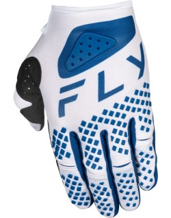 Gants FLY RACING Kinetic Center - blanc/navy