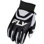 Gants enfant FLY RACING F-16 - noir/blanc