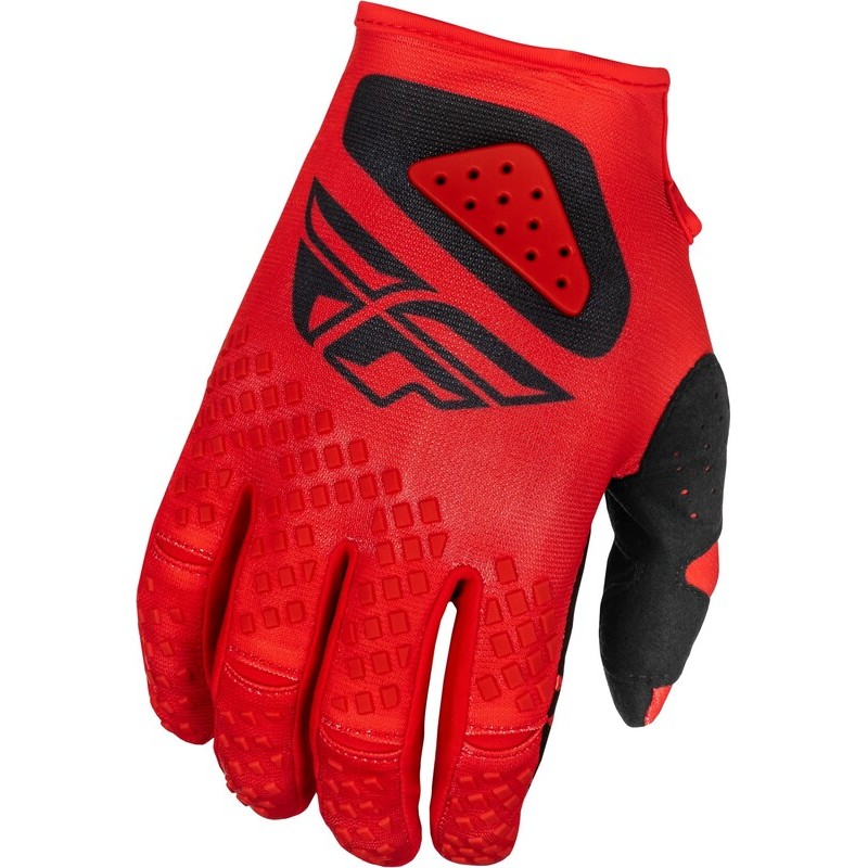 Gants enfant FLY RACING Kinetic Center - rouge/noir Gants enfant FLY RACING Kinetic Center - rouge/noir