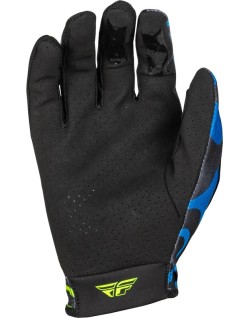 Gants enfant FLY RACING Lite S.E. Zen - noir/bleu/Hi-Vis