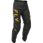 Pantalon FLY RACING Kinetic Center - noir/or