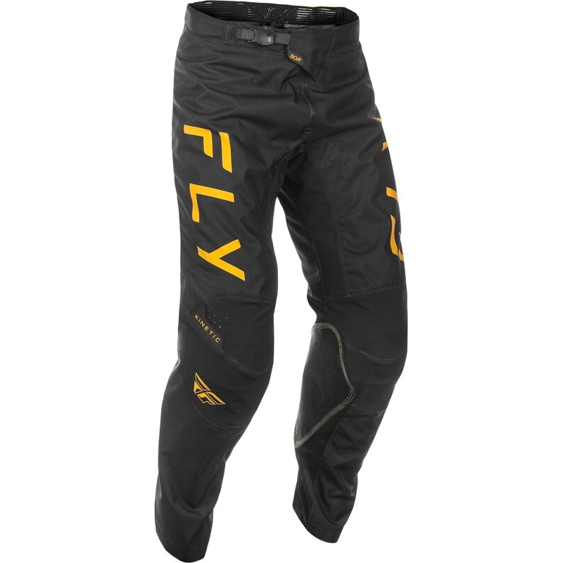 Pantalon FLY RACING Kinetic Center - noir/or Pantalon FLY RACING Kinetic Center - noir/or