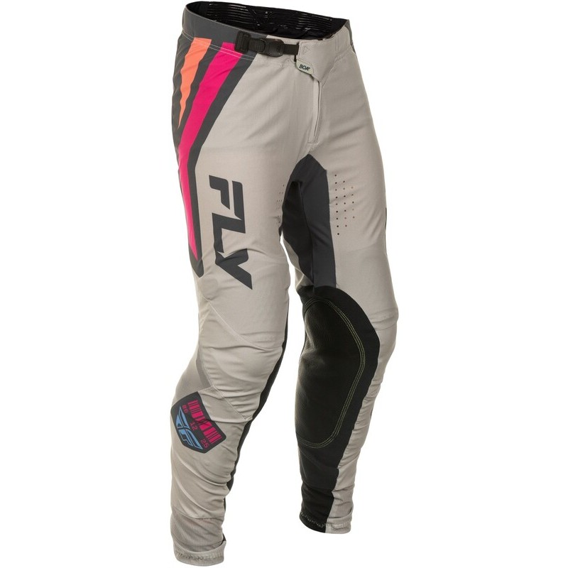 Pantalon FLY RACING Lite S.E. Vice - gris clair/rose/corail Pantalon FLY RACING Lite S.E. Vice - gris clair/rose/corail