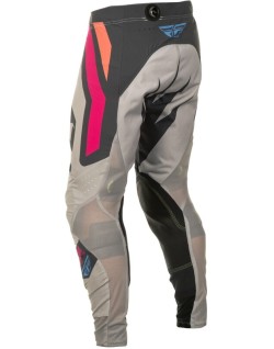Pantalon FLY RACING Lite S.E. Vice - gris clair/rose/corail