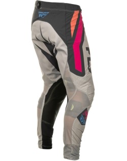 Pantalon FLY RACING Lite S.E. Vice - gris clair/rose/corail