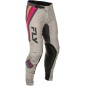 Pantalon FLY RACING Lite S.E. Vice - gris clair/rose/corail