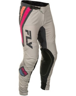 Pantalon FLY RACING Lite S.E. Vice - gris clair/rose/corail