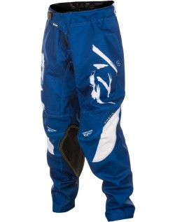 Pantalon enfant FLY RACING Kinetic Stoke - Navy/blanc