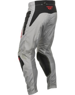 Pantalon FLY RACING Kinetic SYM - gris clair/rouge/noir