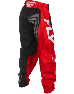 Pantalon enfant FLY RACING F-16 - noir/rouge/blanc