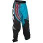 Pantalon enfant FLY RACING F-16 - Cyan/noir/rouge