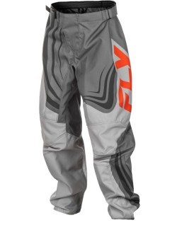 Pantalon enfant FLY RACING F-16 - gris/orange