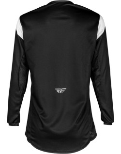 Maillot enfant FLY RACING Kinetic Stoke - noir/blanc