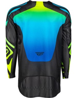 Maillot FLY RACING Evolution DST S.E. Zen - noir/bleu/Hi-Vis