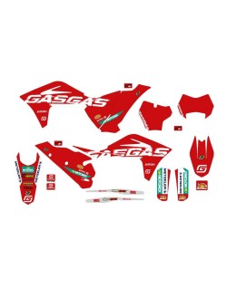 Kit déco BLACKBIRD Replica Factory Team pour Gas Gas