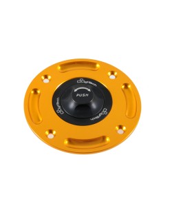 Bouchon de réservoir LIGHTECH noir/or 1/4 tour MV BRUTALE 800
