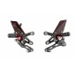 Commandes reculées multi-positions LIGHTECH R Version Suzuki GSX-S1000/1000F Commandes reculées multi-positions LIGHTECH R Version Suzuki GSX-S1000/1000F