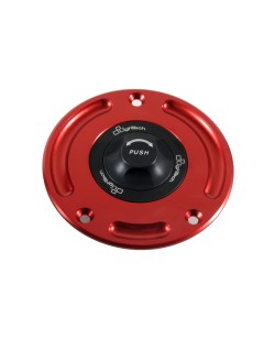 Bouchon de réservoir LIGHTECH noir/rouge 1/4 tour Honda CBR600RR