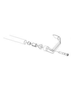 Adaptateur de protection de levier LIGHTECH - KPL332