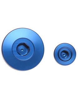 Jeu de bouchons de distribution de moteur RFX Pro - bleu