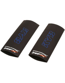Protection de fourche supérieure RFX Race Series Forkshrink logo KYB - bleu