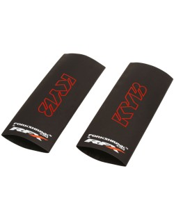 Protection de fourche supérieure RFX Race Series Forkshrink logo KYB - rouge