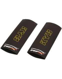 Protection de fourche supérieure RFX Race Series Forkshrink logo KYB - jaune