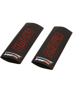 Protection de fourche supérieure RFX Race Series Forkshrink logo Showa - rouge