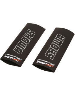 Protection de fourche supérieure RFX Race Series Forkshrink logo Showa - blanc