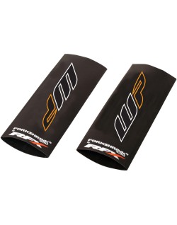 Protection de fourche supérieure RFX Race Series Forkshrink logo WP - blanc/orange