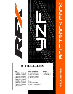 Kit visserie Track Pack RFX Race Series