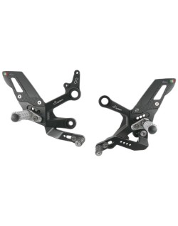 Commandes reculées fixe LIGHTECH selection standard noir KTM 790 Duke