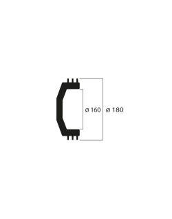 Cloche d'embrayage MALOSSI Maxi Wing  - 1674g