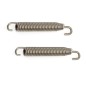 Ressorts de traction d'échappement RFX Race acier inox - 57mm - la paire Ressorts de traction d'échappement RFX Race acier inox - 57mm - la paire