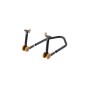 Béquille arrière démontable LIGHTECH (incl. support ''V'') 4 roues