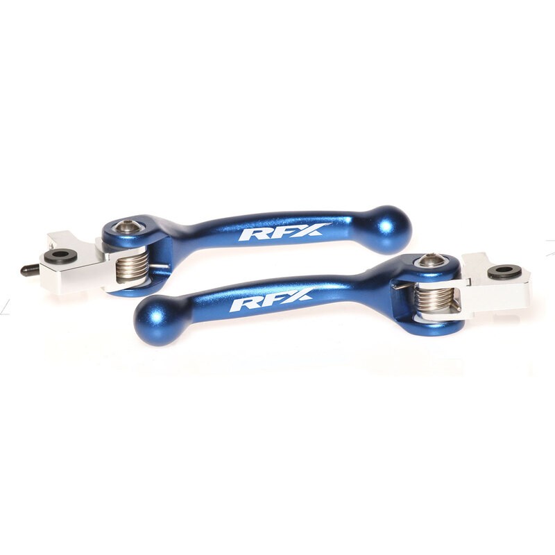 Ensemble de leviers flexibles forgés RFX Race - bleu Ensemble de leviers flexibles forgés RFX Race - bleu