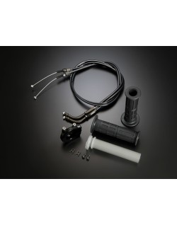 Kit poignée de gaz et support de câbles YOSHIMURA pour carbu TMR-L / FCR-L - 115mm