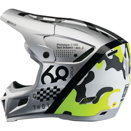 HELMET REFLEX SPORT RIOT GY/AC
