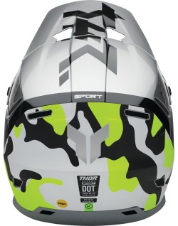 HELMET REFLEX SPORT RIOT GY/AC