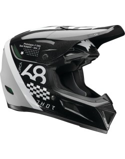 HELMET REFLEX SPORT RIOT BK/WH